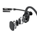 SHOKZ OpenComm2 USB-A | Bone Conduction Earphones - Bluetooth - USB-A Adapter - Microphone - Black-SONXPLUS Rockland