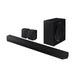 Samsung HWQ990D | Soundbar - 11.1.4 channels - Dolby ATMOS - Wireless - Wireless subwoofer and rear speakers included - 656W - Black-SONXPLUS Rockland