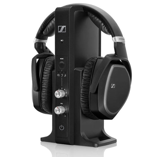 Sennheiser RS 195 | Wireless over-the-ear TV headphones - Black-Sonxplus Rockland
