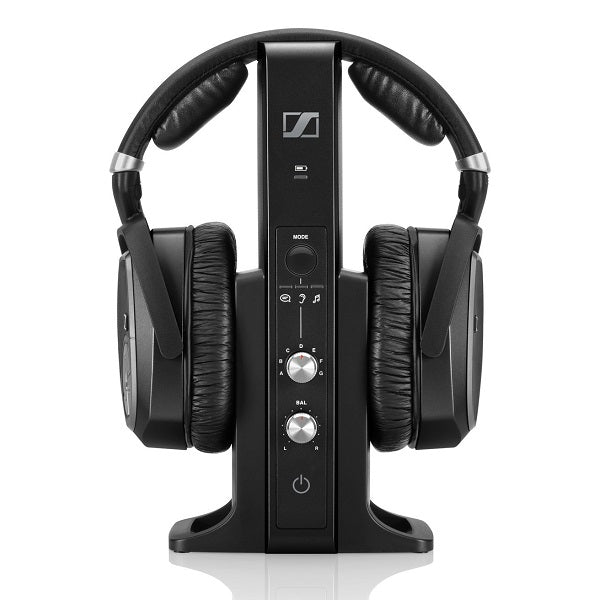 Sennheiser RS 195 | Wireless over-the-ear TV headphones - Black-SONXPLUS Rockland