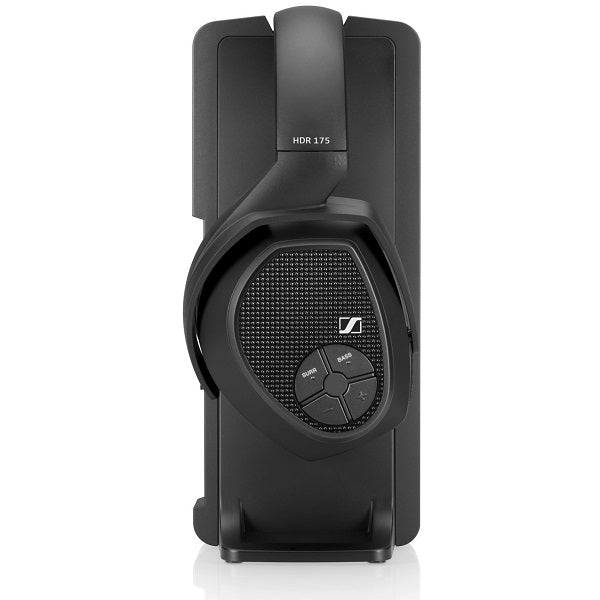 Sennheiser RS 175 | Wireless over-ear TV headphones - Stereo - Black-SONXPLUS Rockland
