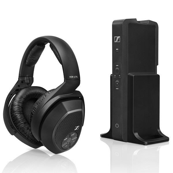 Sennheiser RS 175 | Wireless over-ear TV headphones - Stereo - Black-SONXPLUS Rockland