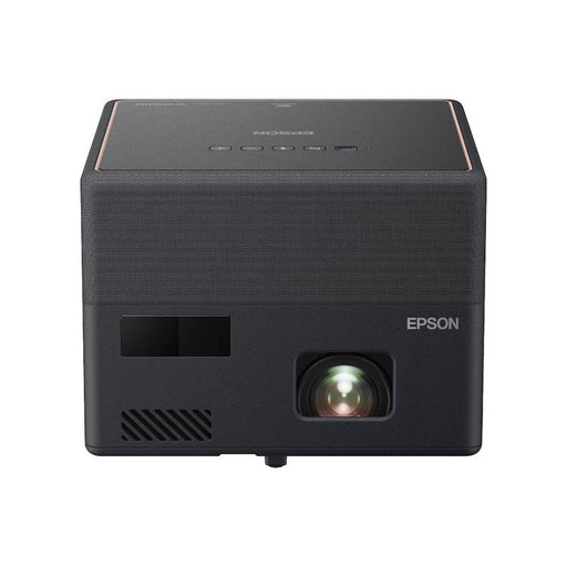Epson EpiqVision Mini EF12 | Projecteur laser portable - Wi-fi - 3LCD - écran 150in - 16 : 9 - 4K - HDR FHD - Son Audiophile - Android TV - Noir-SONXPLUS Rockland